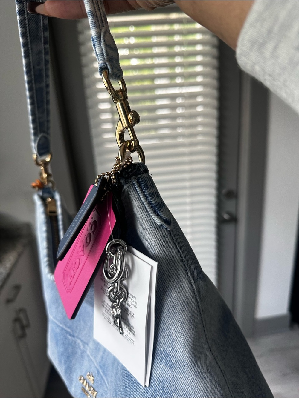 COACH | Loved Denim Laurel with Charms - Picture 7 of 11